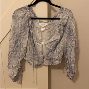 Anthropology Crop Top